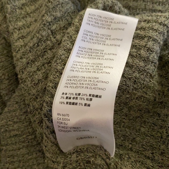 Free People North Shore Thermal Tunic Top - Red and green ,Xs - Picture 10 of 10